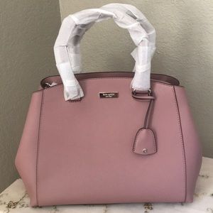 NWT Kate Spade dusty pink satchel bag